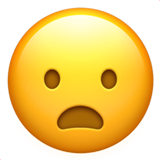 frowning