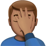 man-facepalming